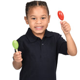 Mini Wooden Maracas - 12 Count